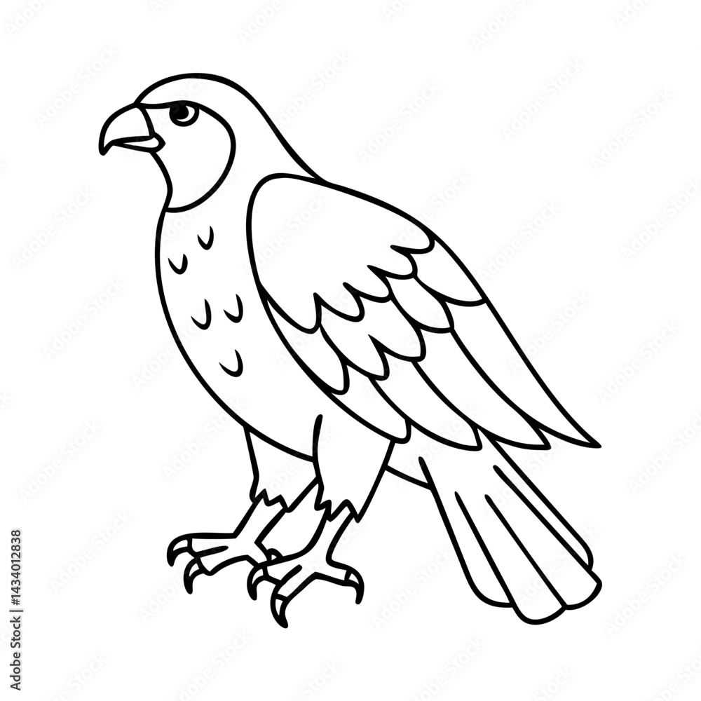 falcon icon, falcon vector illustration-simple illustration of falcon, perfect for falcon logos and icons falcon icon, falcon vector illustration-simple illustration of falcon, perfect for falcon logos and icons