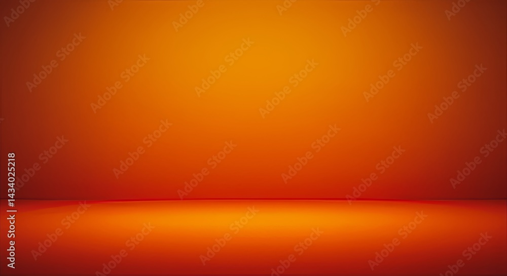 Warm gradient background studio for product photography and advertisement Warm gradient background studio for product photography and advertisement