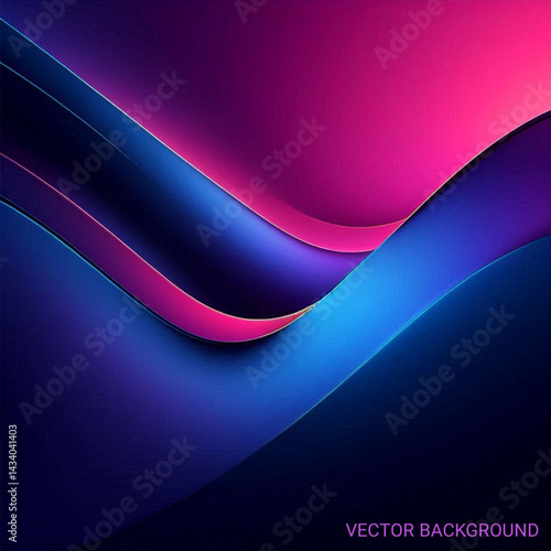 modern background featuring smooth gradients transitioning between deep indigo and vibrant magenta hues, ideal for technology, corporate, or creative projects.