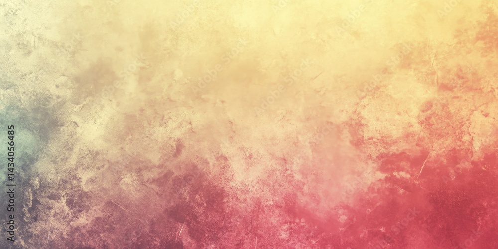 Naklejka premium Vibrant Vintage Wall Texture Background