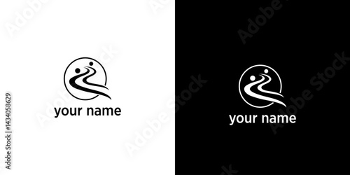 Abstract Symbol Representing A Journey Towards Unity and Togetherness