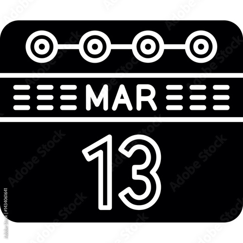 March 13 icon
