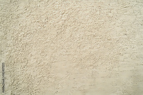 Wallpaper Mural Beige stucco wall surface texture close-up view. Torontodigital.ca