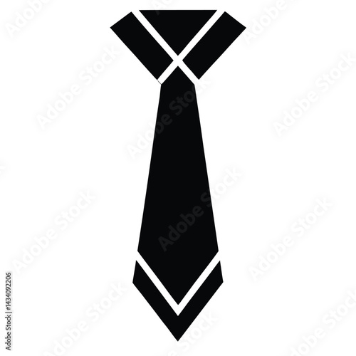 tie isolated on white