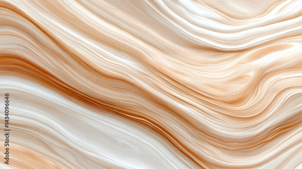 Elegant Beige Marble Texture with Subtle Brown Swirls Elegant Beige Marble Texture with Subtle Brown Swirls