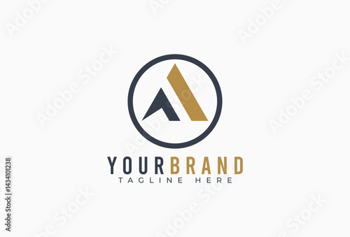 Free Download Isolated Letter A Abstract Arrow Logo Design - GFXLoad