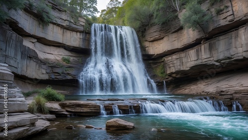 Whispering falls a serene oasis of nature