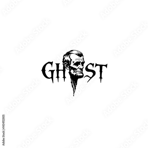 Ghost Abraham Lincoln Graphic