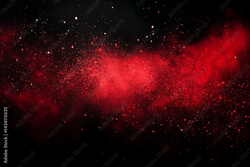 Naklejka premium Abstract red and black fluid texture with swirling colors and a bold, dramatic effect.