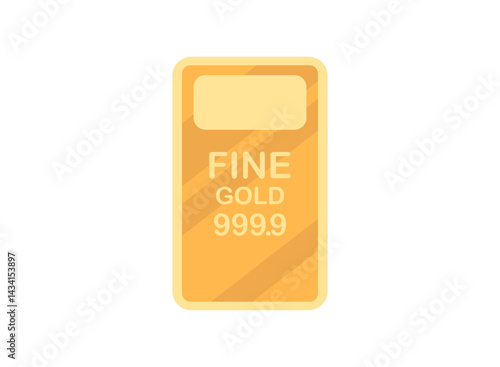 Wallpaper Mural illustration of an gold bars fine gold Torontodigital.ca