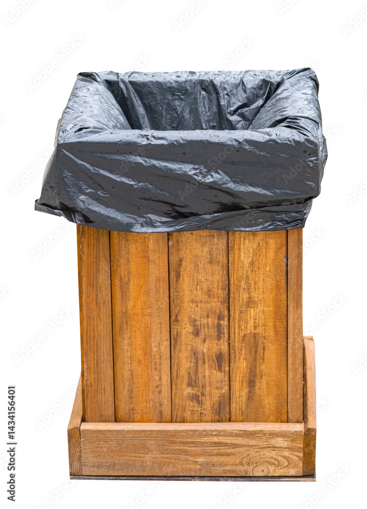 the new garbage container