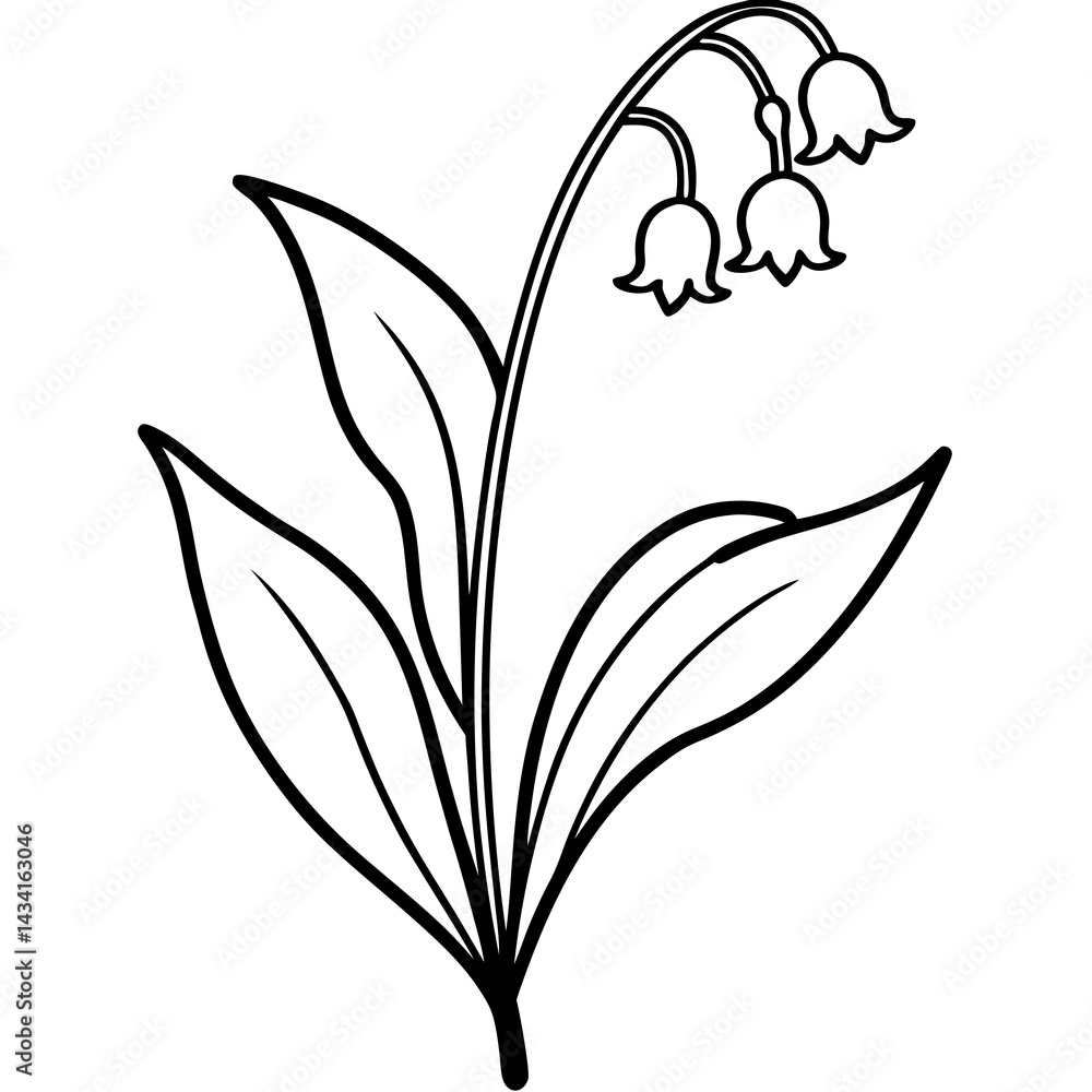 Obraz premium black and white flower