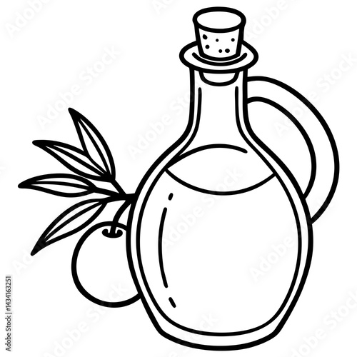 olive oil bottle