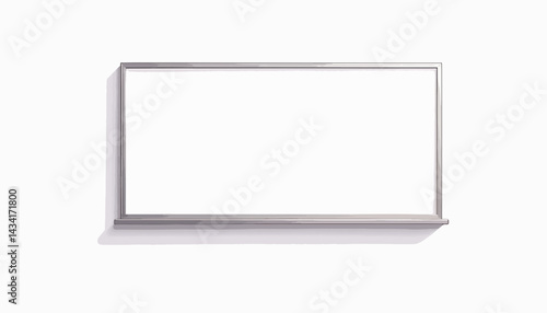 Minimalist whiteboard illustration with clean lines, modern workspace