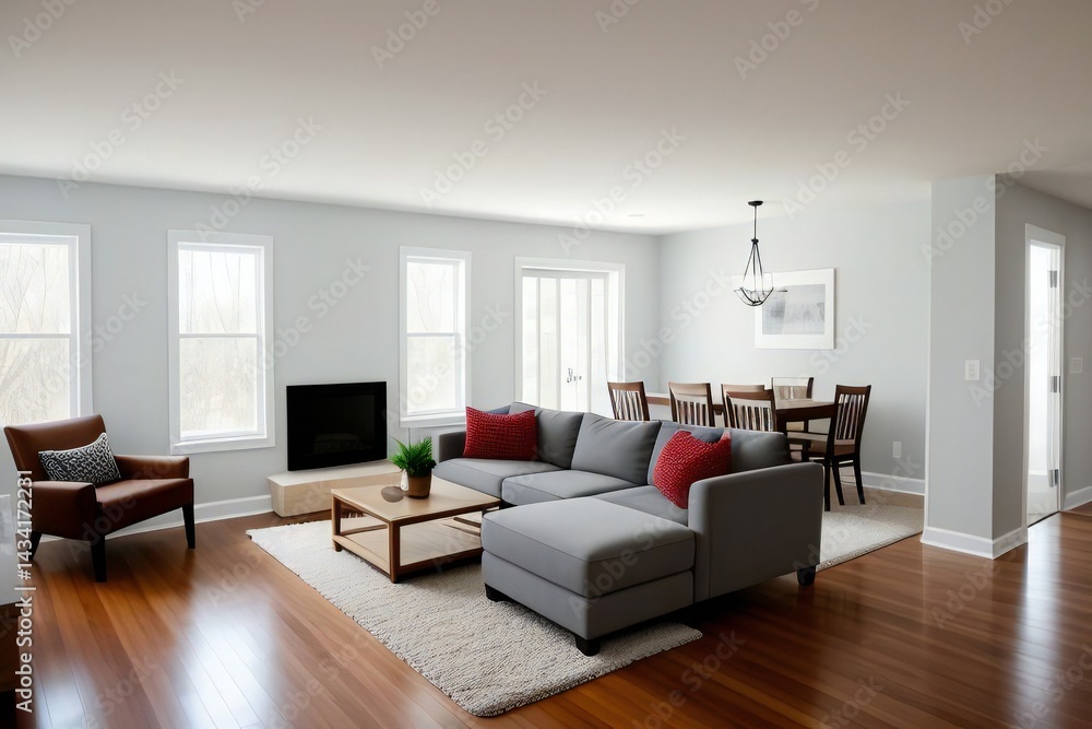 Fototapeta premium Cozy house interior