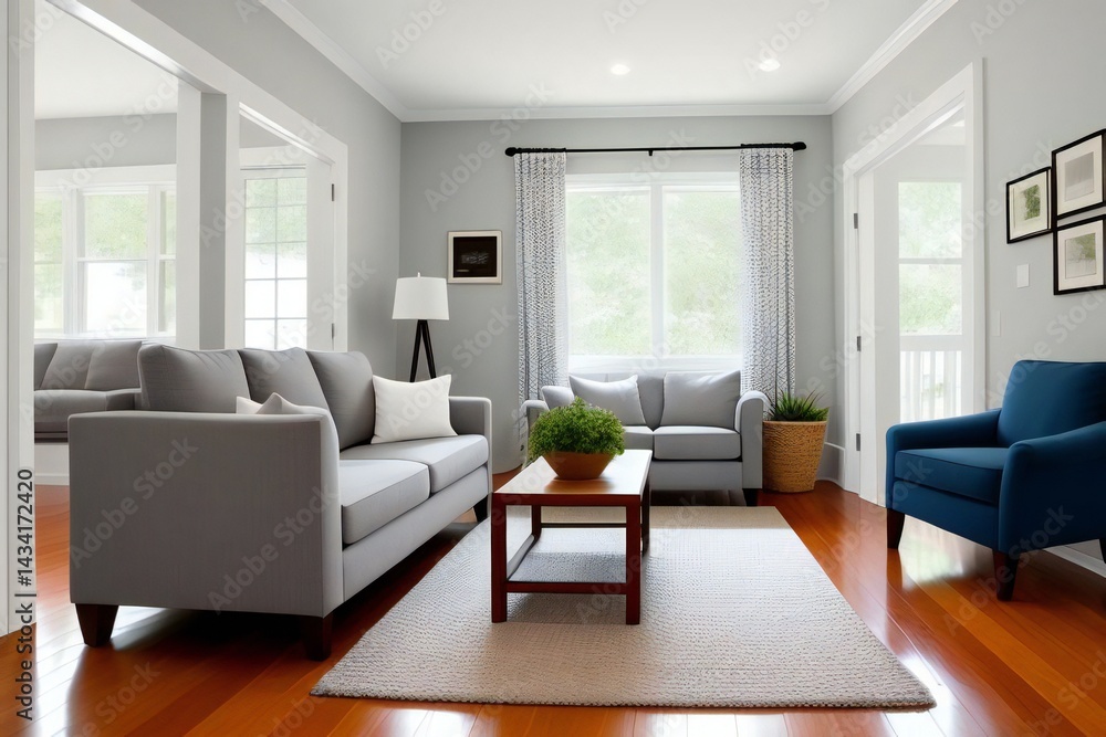 Fototapeta premium Cozy house interior