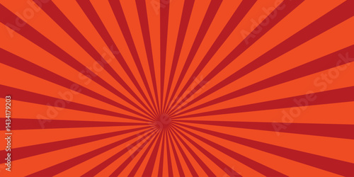 Sunburst Red and Dark Red Background Texture for Graphic Design