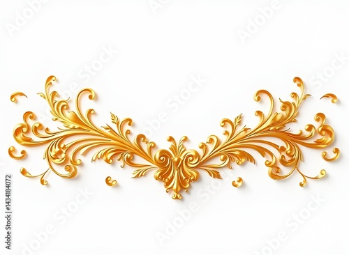 Elegant Baroque Filigree Design