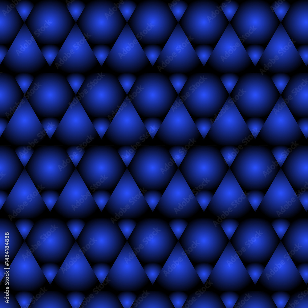 Fototapeta premium Seamless Abstract Geometric Pattern with Vibrant Gradient Triangles