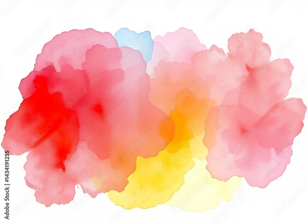 Fototapeta premium Vivid Abstract Splash Art