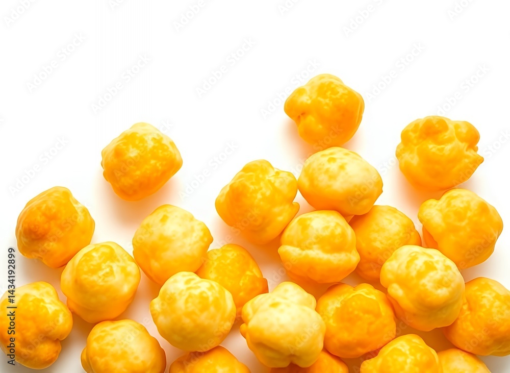 Vibrant Pile of Mini Popcorns Vibrant Pile of Mini Popcorns