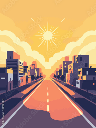 road to the city