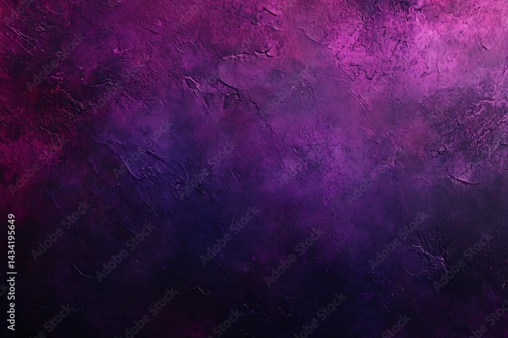 Naklejka premium Abstract purple textured background with smooth gradient and dynamic brushstrokes.