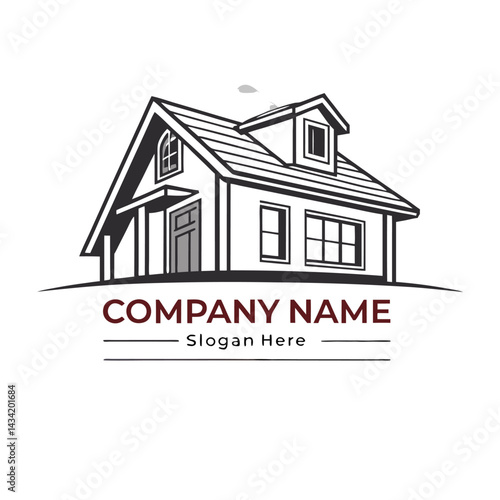 Simple home logo design