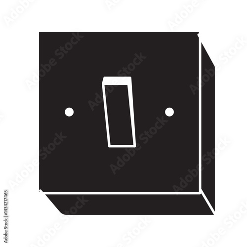 electric switch icon vector 10 eps