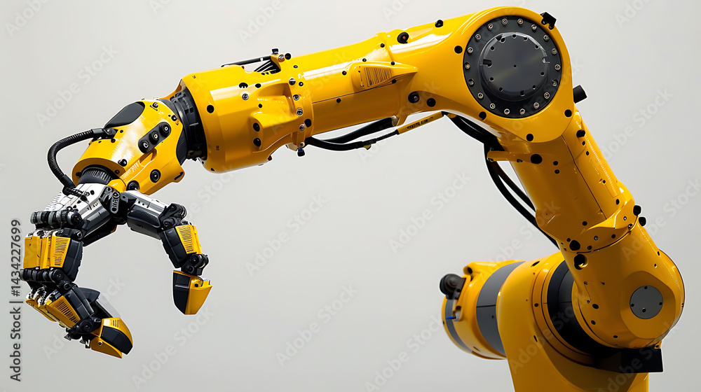 A robotic arm in a high tech lab, assembling components for robots used in autonomous high-precision optical systems, Optics-tech style A robotic arm in a high tech lab, assembling components for robots used in autonomous high-precision optical systems, Optics-tech style