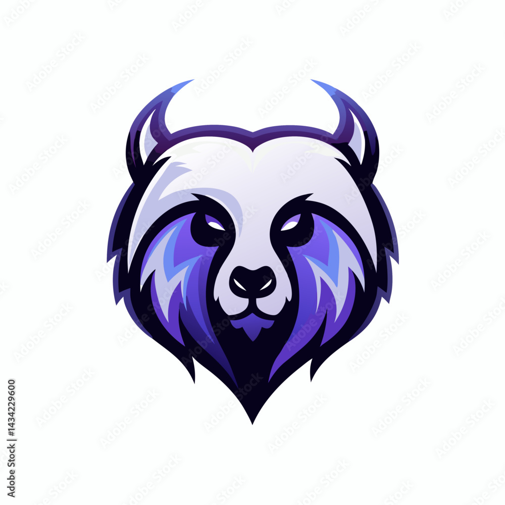 Mystic Neon animal image vector Mystic Neon animal image vector