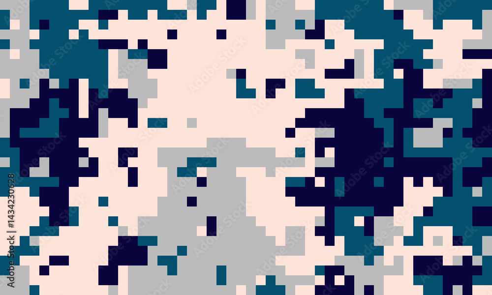 Fototapeta premium Tiling decoration symmetry harmony. Screen surface birthday card space. Repetition fun wall wrapping.