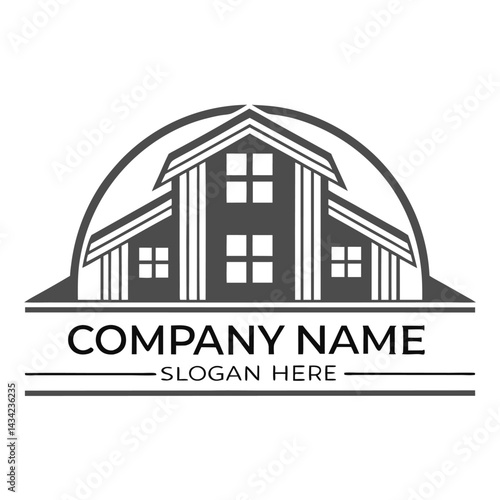 Classic house logo design