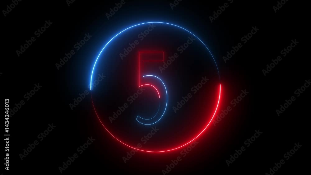 10 to 0 second modern digital countdown timer animation on black background. blue and red color top ten countdown animated. 10 to 0 second modern digital countdown timer animation on black background. blue and red color top ten countdown animated.
