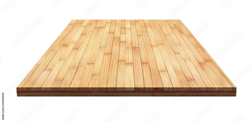 Light brown bamboo tabletop Light brown bamboo tabletop
