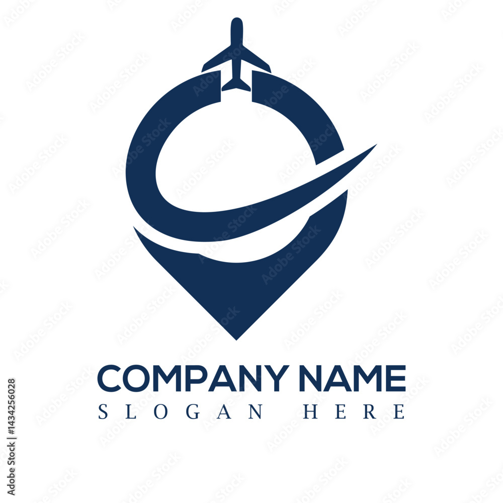Fototapeta premium 02.eps location vector logo desgin 