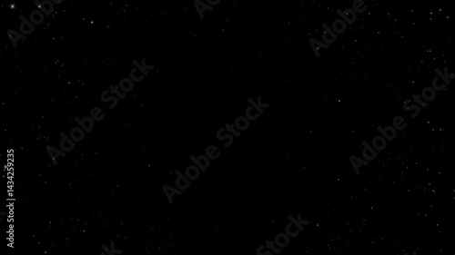 Outer Space Star Field with Dark Background