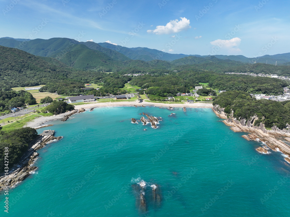 高知県土佐清水市 桜浜の風景