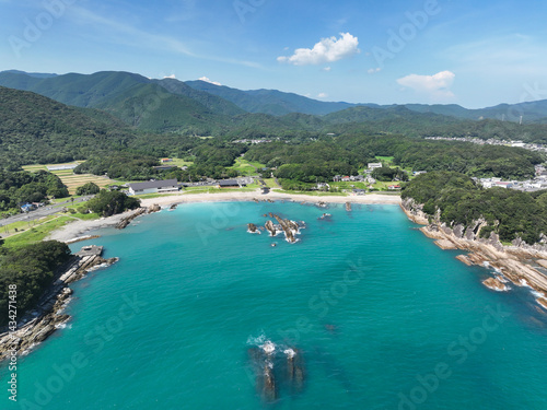 Obraz na płótnie 高知県土佐清水市 桜浜の風景 w salonie