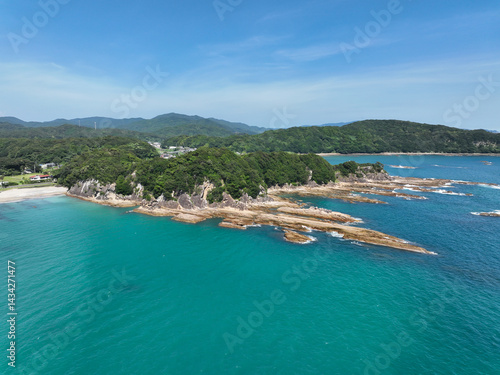 Obraz na płótnie 高知県土佐清水市 桜浜の風景 w salonie