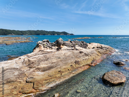 Obraz na płótnie 高知県土佐清水市 竜串海岸の風景 w salonie