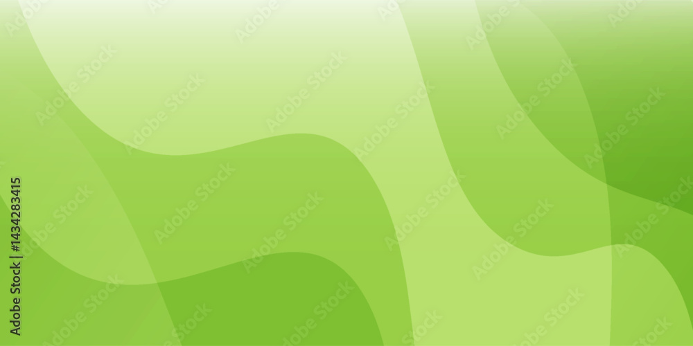 Fototapeta premium Abstact green banner geometric background. Modern and Creative Trend design in vector illustration