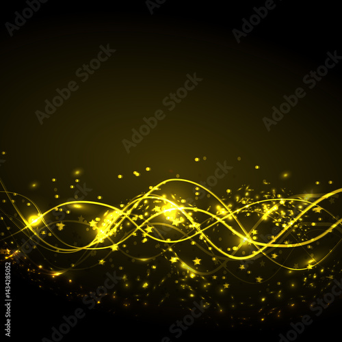 Abstract festive background. Christmas backdrop.