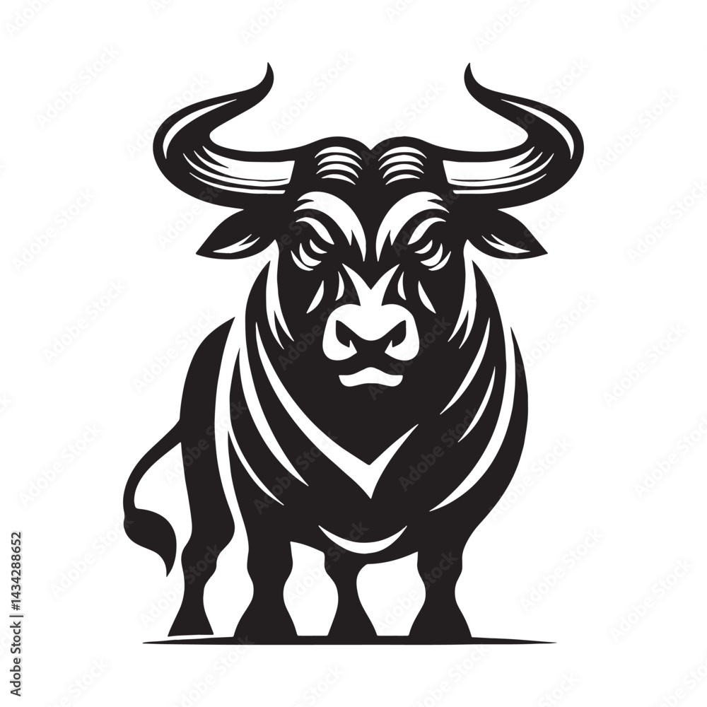 Fierce and determined angry ox silhouette for use in dynamic brand identities – angry ox silhouette – angry ox vector – angry ox illustration – silhouette of angry ox
Fierce and determined angry ox silhouette for use in dynamic brand identities – angry ox silhouette – angry ox vector – angry ox illustration – silhouette of angry ox