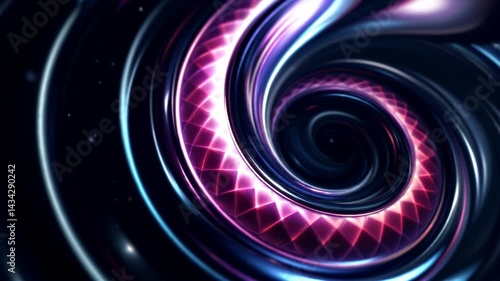 Dive into a captivating vortex of colors and light. This abstract animation is perfect for creative projects, visual effects, and motion graphics.