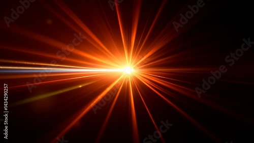 Experience the mesmerizing beauty of a radiant light burst. Perfect for visual projects, this stunning animation adds a touch of brilliance.