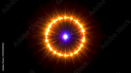 Experience a mesmerizing journey through radiant lights and colors. This captivating visual spectacle is perfect for creative projects, backgrounds, and more.