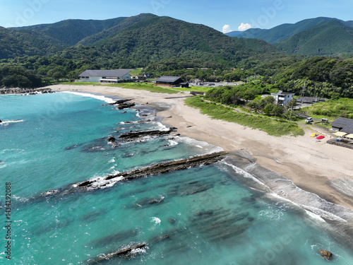 高知県土佐清水市　桜浜の風景