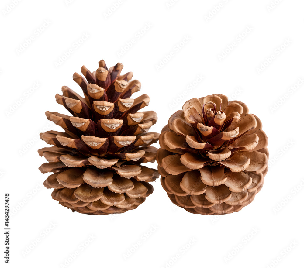 Pine cone isolated on white background Pine cone isolated on white background