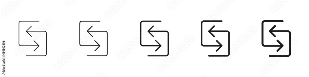 Replace icons in black outline, solid and colored style Replace icons in black outline, solid and colored style
